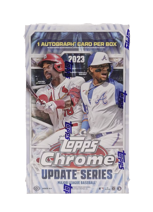 2023 Topps Chrome Update Series Baseball Hobby Box