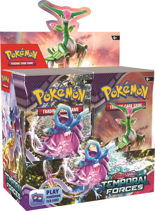 Pokémon TCG: Scarlet & Violet—Temporal Forces Booster Box