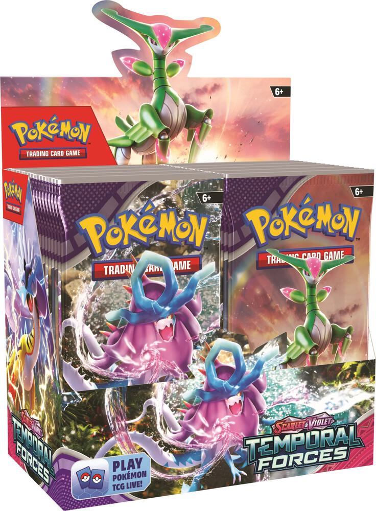 Pokémon TCG: Scarlet & Violet—Temporal Forces Booster Box