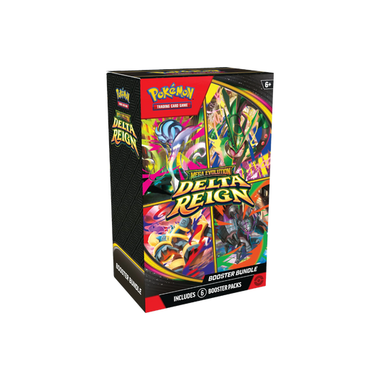 Pokémon TCG: Mega Evolution—Delta Reign Booster Bundle – 6 Packs (English)