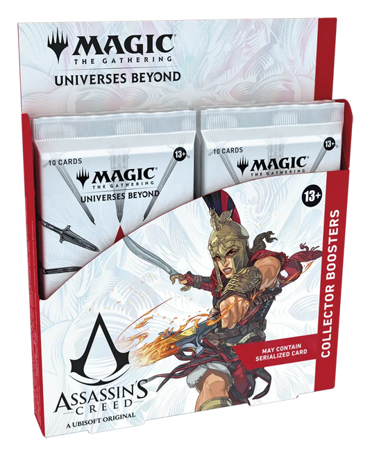 Magic: The Gathering – Universes Beyond – Assassin’s Creed – Collector Booster Box (12x Packs)