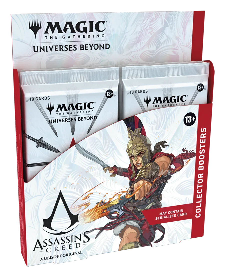 Magic: The Gathering – Universes Beyond – Assassin’s Creed – Collector Booster Box (12x Packs)