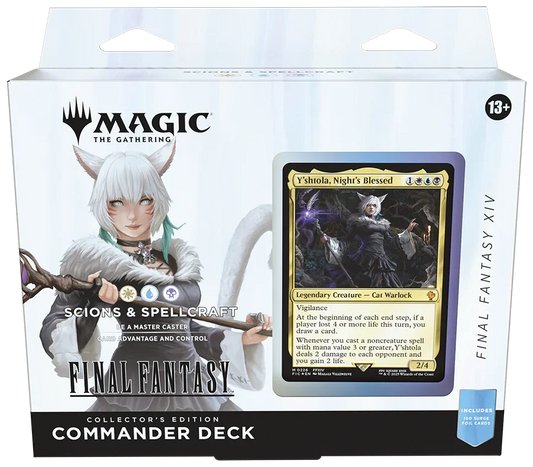 Magic: The Gathering – Universes Beyond – Final Fantasy – Collector Commander Deck – Y’shtola, Night’s Blessed