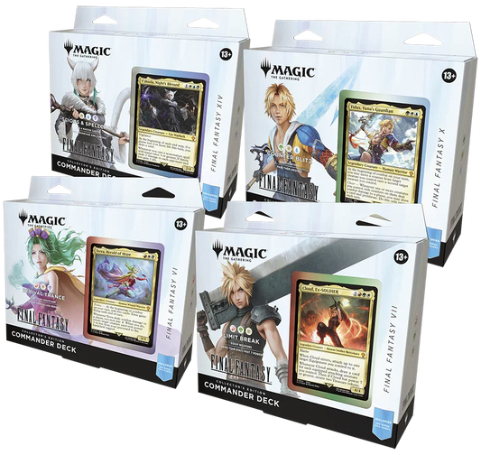 Magic: The Gathering – Universes Beyond – Final Fantasy – Collector Commander Deck – Bundle