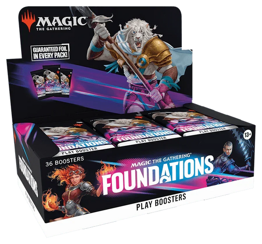 Magic: The Gathering – Foundations – Display Case (6x Play Boxes)