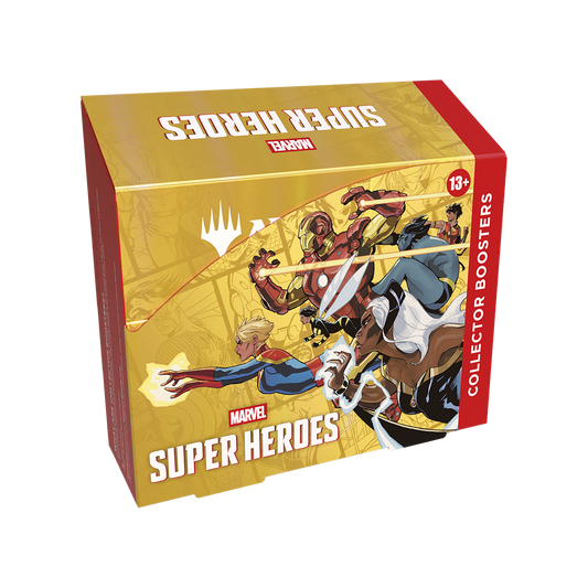 Magic: The Gathering – Universes Beyond – Marvel Super Heroes – Collector Booster Box (12x Packs)