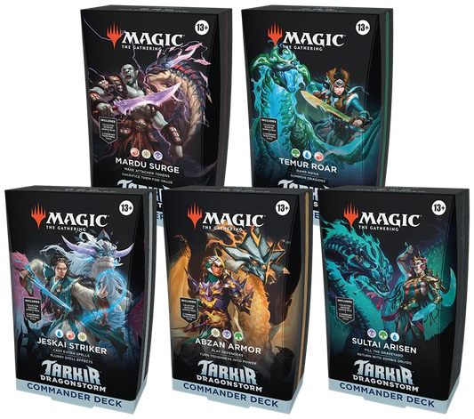 Magic: The Gathering – Tarkir: Dragonstorm – Commander Deck – Bundle