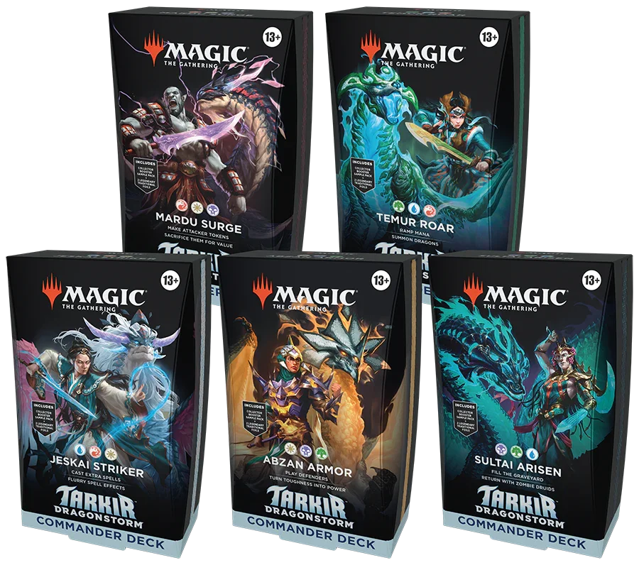 Magic: The Gathering – Tarkir: Dragonstorm – Commander Deck – Bundle