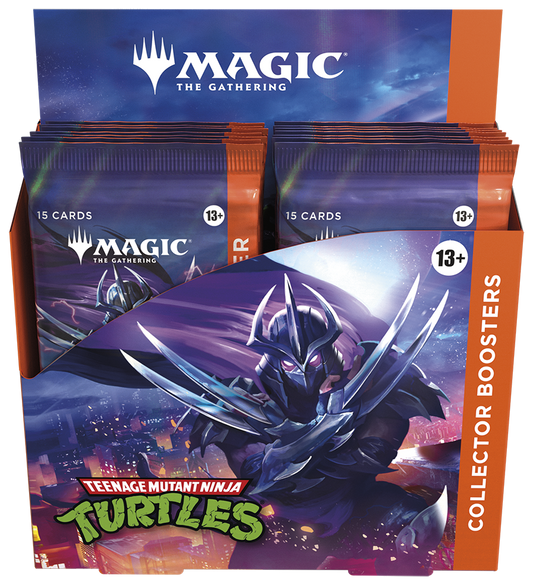 Magic: The Gathering – Universes Beyond – Teenage Mutant Ninja Turtles – Collector Booster Box (12x Packs)