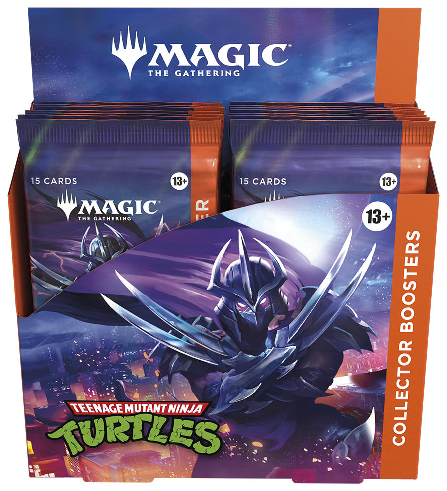Magic: The Gathering – Universes Beyond – Teenage Mutant Ninja Turtles – Collector Booster Box (12x Packs)