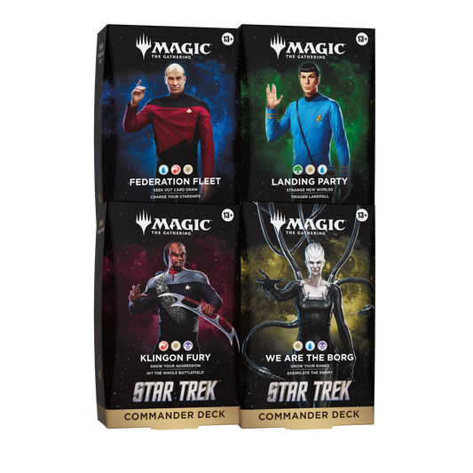 Magic: The Gathering – Star Trek – Commander Deck – Bundle