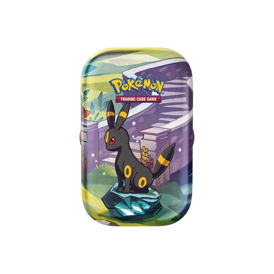 Pokémon TCG: Scarlet & Violet—Prismatic Evolutions Umbreon Mini Tin – 2 Booster Packs