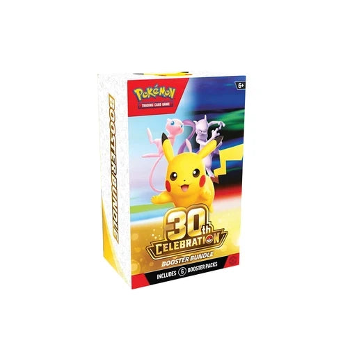 Pokémon TCG: 30th Celebration Booster Bundle – 6 Booster Packs [Preorder]