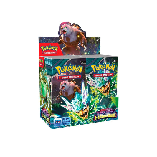 Pokémon TCG: Scarlet & Violet—Twilight Masquerade Booster Box – 36 Booster Packs