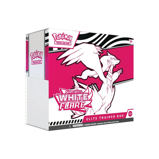 Pokémon TCG: Scarlet & Violet—White Flare Elite Trainer Box – 9 Booster Packs