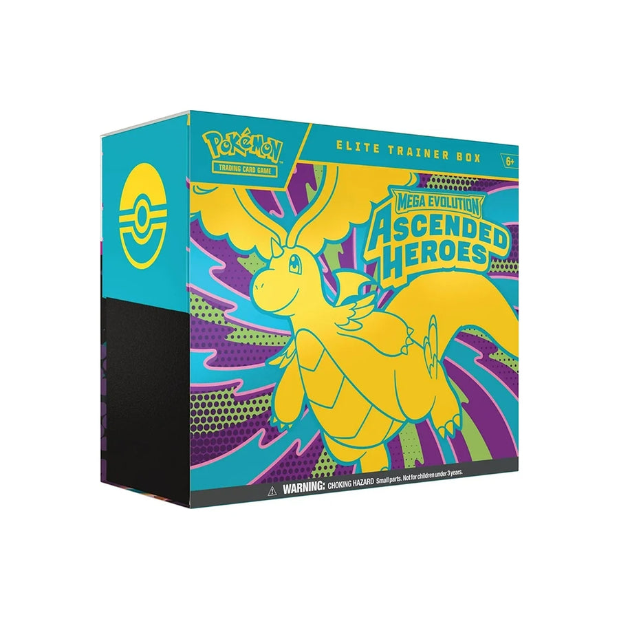 Pokémon TCG: Mega Evolution—Ascended Heroes Elite Trainer Box – 9 Booster Packs