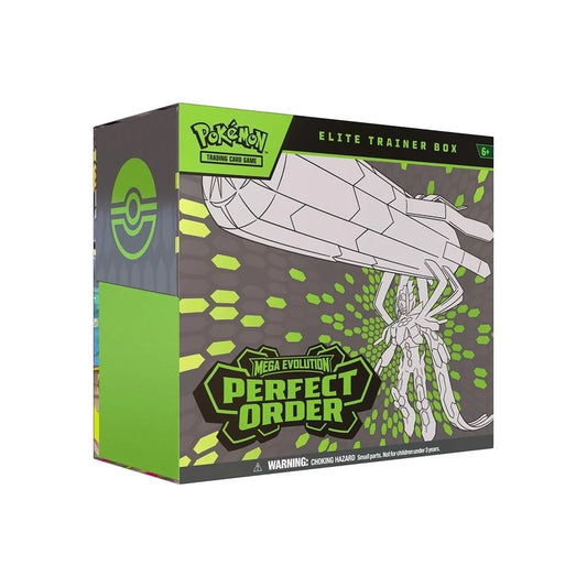 Pokémon TCG: Mega Evolution—Perfect Order Elite Trainer Box – 9 Booster Packs
