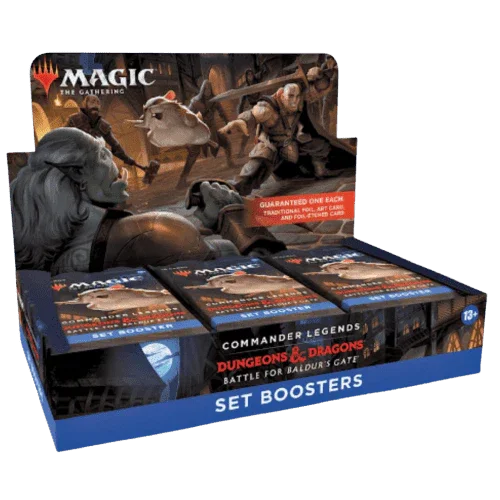 Magic: The Gathering – Commander Legends: Battle for Baldur’s Gate – Set Booster Box (18x Packs)