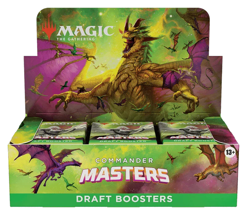 Magic: The Gathering – Commander Masters – Draft Booster Box (24x Packs)