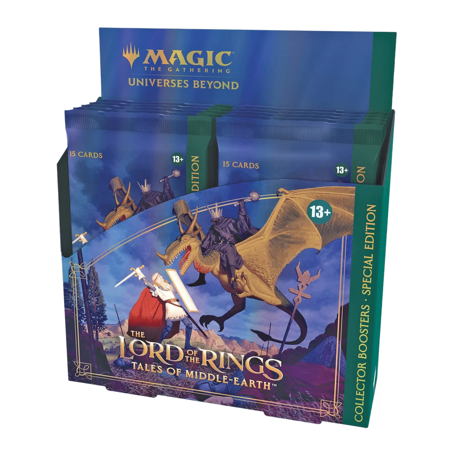 Magic: The Gathering – Universes Beyond – Lord of the Rings: Tales of Middle-Earth – Collector Booster Box (12x Packs) – Special Holiday Edition