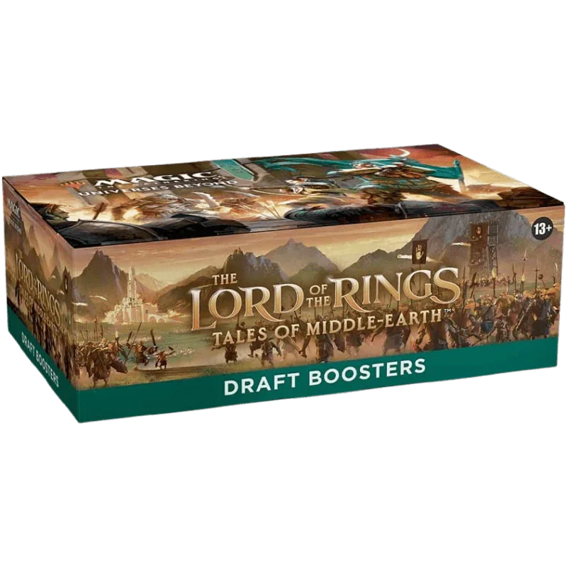 Magic: The Gathering – Universes Beyond – Lord of the Rings: Tales of Middle-Earth – Draft Booster Box (36 Packs)