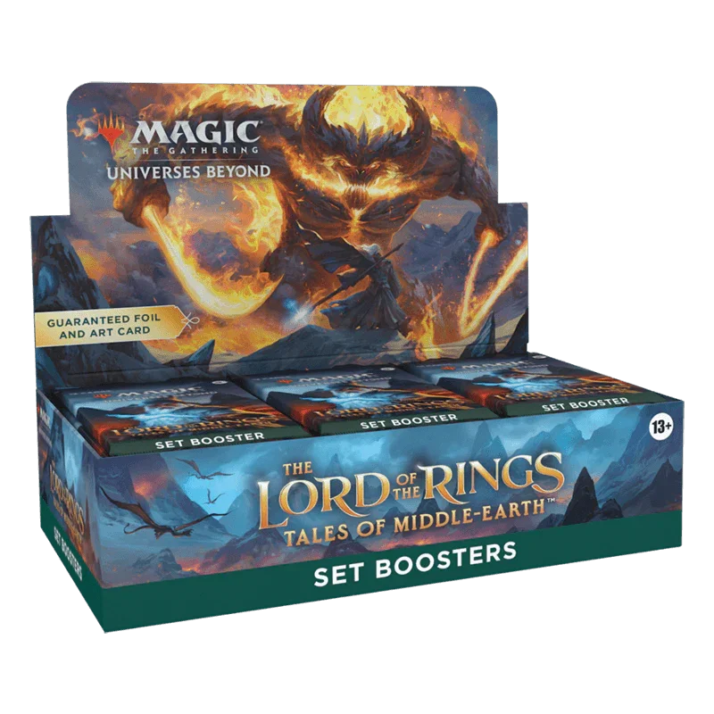 Magic: The Gathering – Universes Beyond – Lord of the Rings: Tales of Middle-Earth – Set Booster Box (30 Packs)