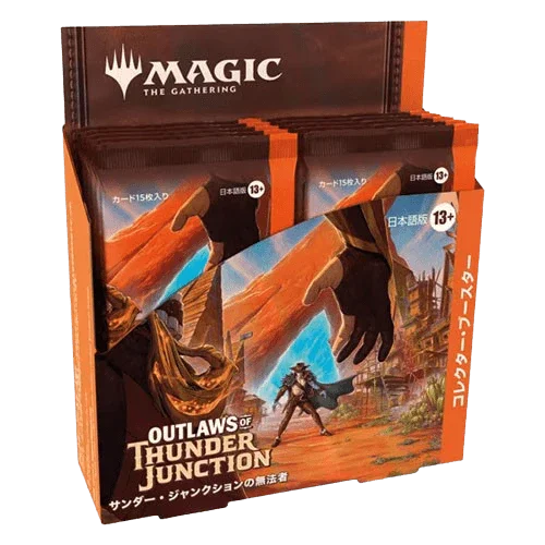 Magic: The Gathering – Outlaws of Thunder Junction – Collector Booster Box (12x Packs) (JAPANESE)