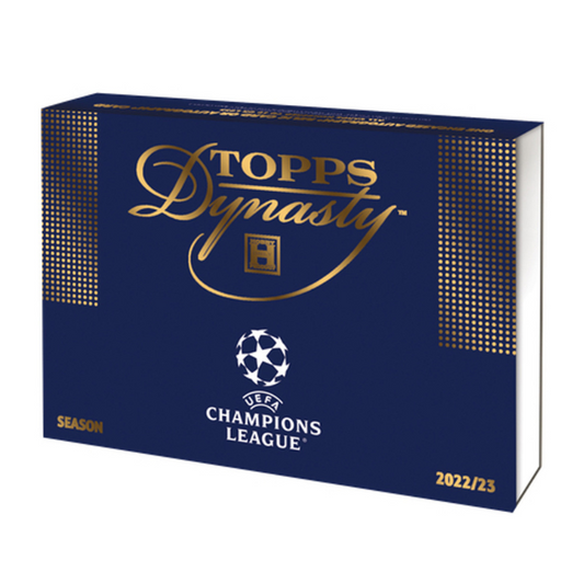 2022/23 Topps Dynasty UEFA Champion’s League Soccer Hobby 5 Box Case