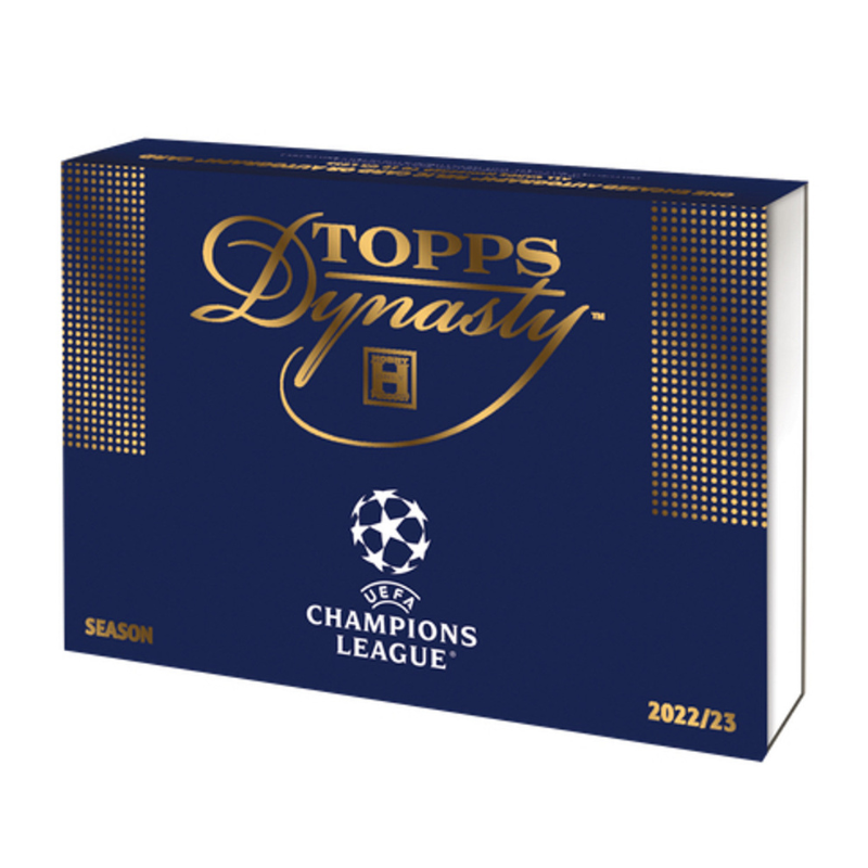 2022/23 Topps Dynasty UEFA Champion’s League Soccer Hobby 5 Box Case